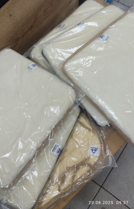 Набор Тёплая накладка на табурет табуретку подстилка 100% шерсть bayer