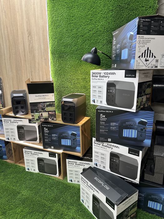 Ecoflow Delta 3 зарядна станція