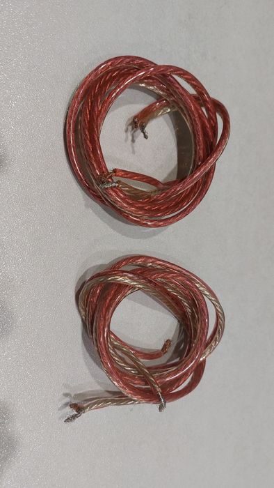 Kable głośnikowe 2x 115cm