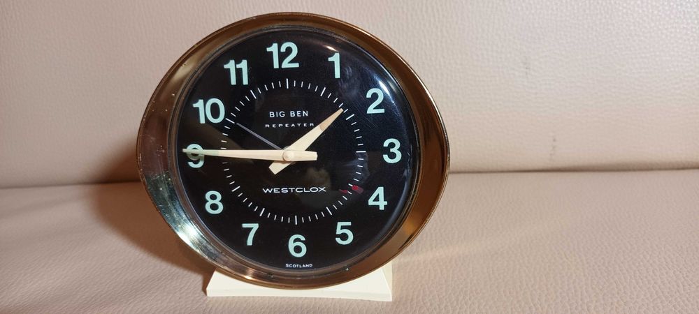 Relógio anos 60 Big Ben Westclox Scotland