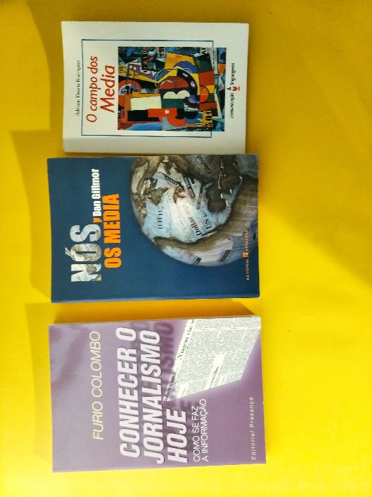 Livros sobre Comunicação, Jornalismo e os Media