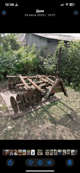 Продам лущільник ,в робочому стані ,1.40  захват