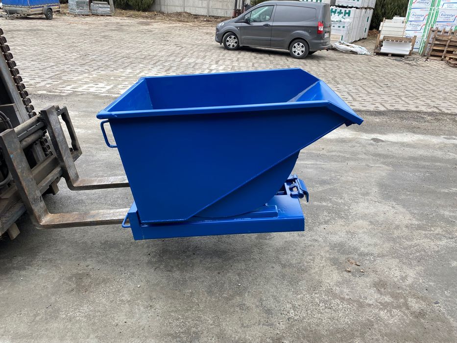 Kontener samowyładowczy typu koleba TK 600 - 0,6 m3 koliba