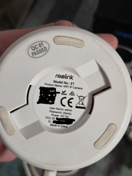 Поворотна бездротова камера Reolink E1 3MP