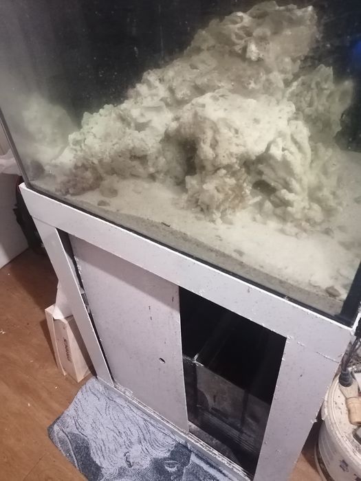 Aquário agua salgada para troca