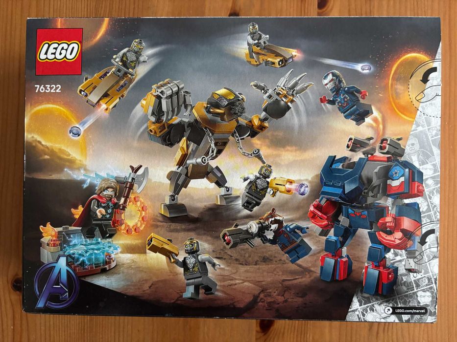 Lego – 76322 Marvel Avengers:Endgame ThorVsChitauri(Novo/Selelado)-24%