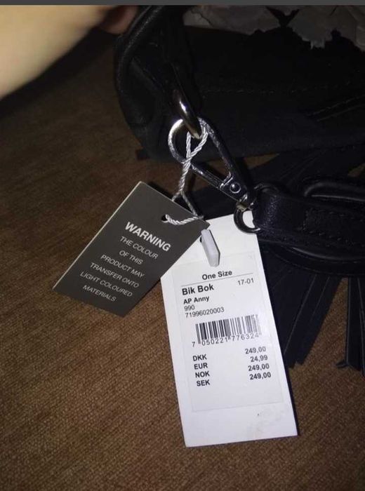 Сумка кроссбоди шопер почтальонка BikBok