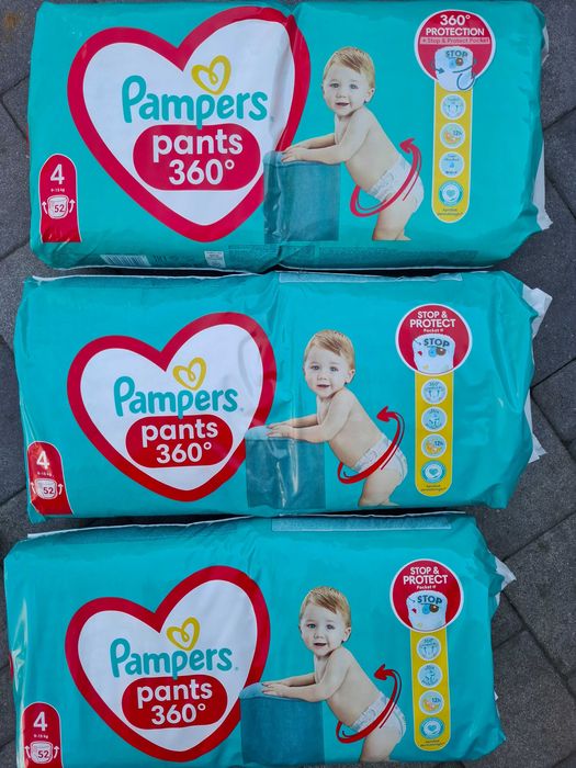 Pieluszki pampers 4 156szt.