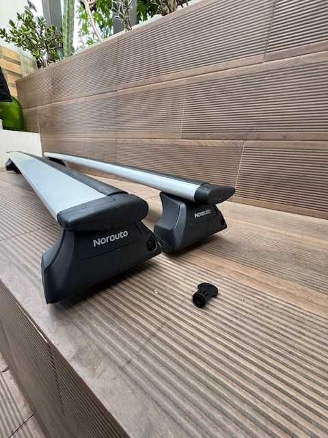 Barras de tejadilho Audi A4 Avant/VW Golf/Peug 2008/Dacia Duster/univ