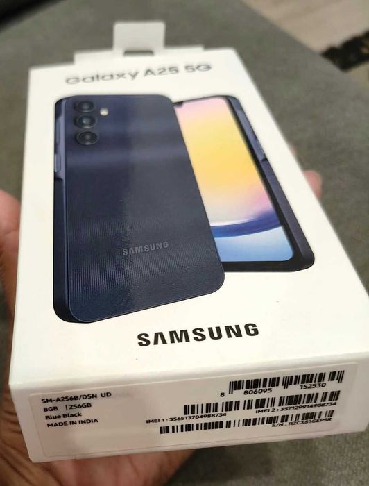 Galaxy A25 5G Blue Black, 8GB e 256GB