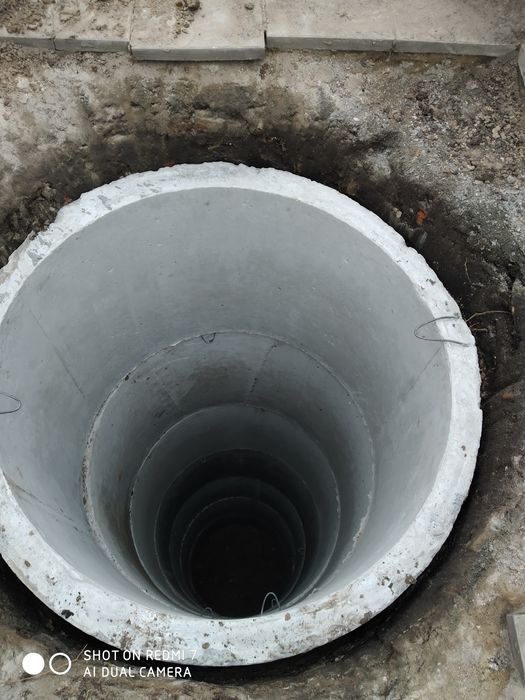 Септик, прыямок,яма сливная, выгребная под ключ - Ландшафтні та земляні ...