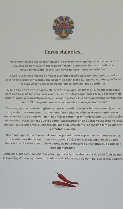 Livro "Viaja!" - para todos os viajantes