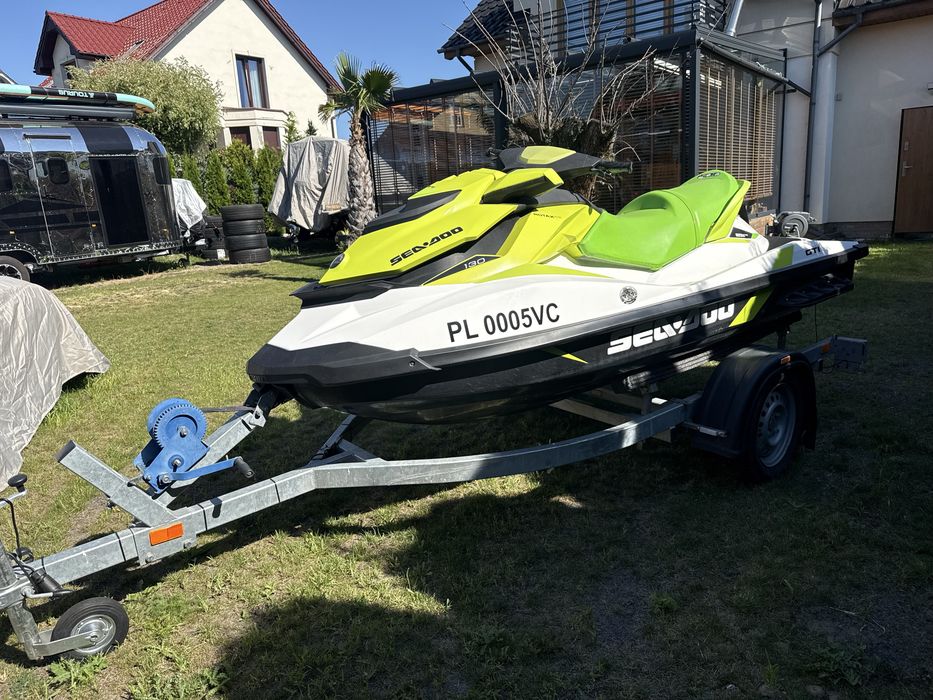Skuter wodny seadoo GTI 130km 2020r jak nowy sea doo sea-doo