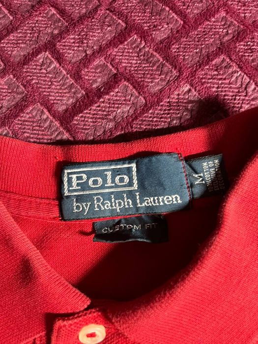 Поло від Ralph Lauren
Насичений червоний колір 
Стан 9/10
Велике лого