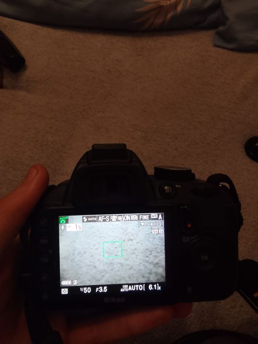 Lustrzanka (aparat) nikon d3100 body+obiektyw+akcesoria