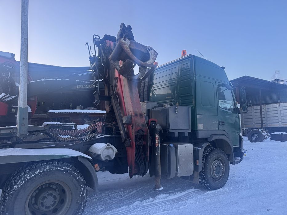 Лісовоз Volvo FMx460 6x6 Euro5+причеп (свіжопригнаний) 114тис пробігу
