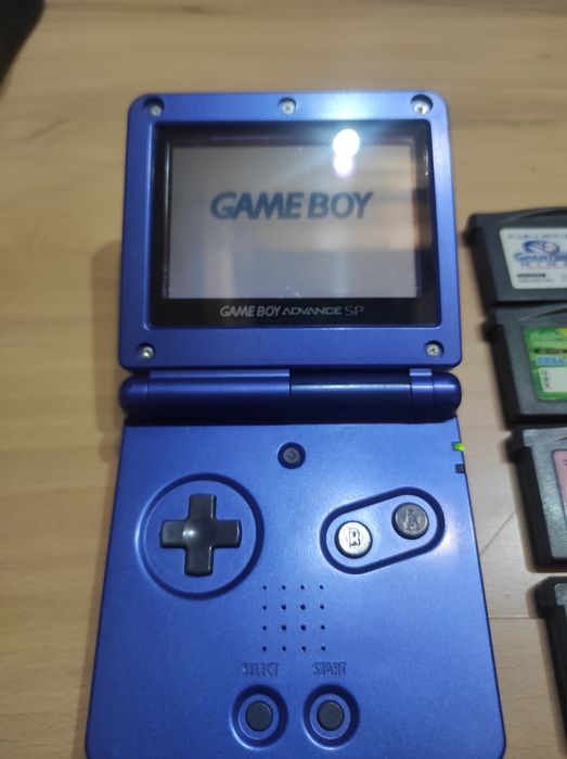 Gameboy Advance SP + Gry