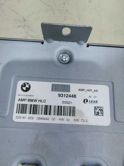 Amplificador de Som BMW serie 3 F30/F31  9312.448