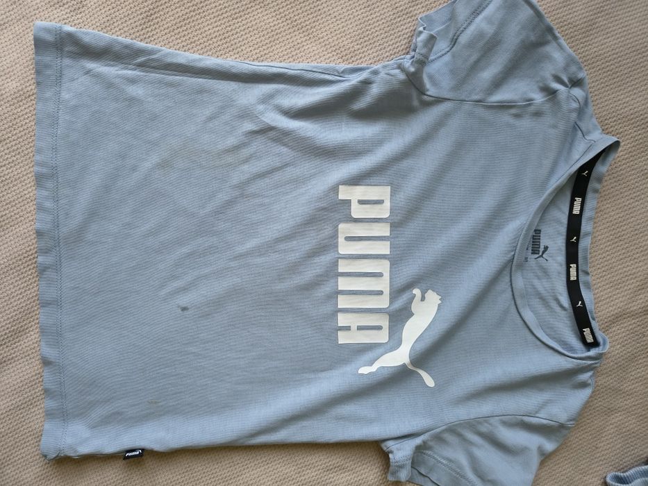 Bluza puma 128 niebieska