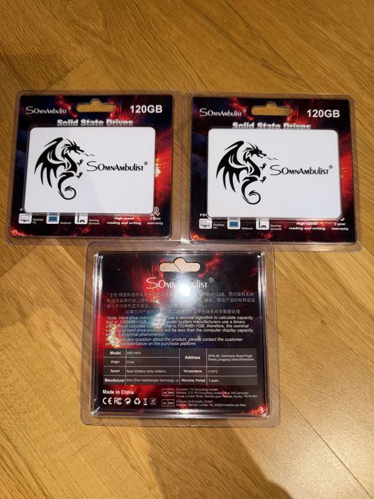 SSD Somnambulist 120GB