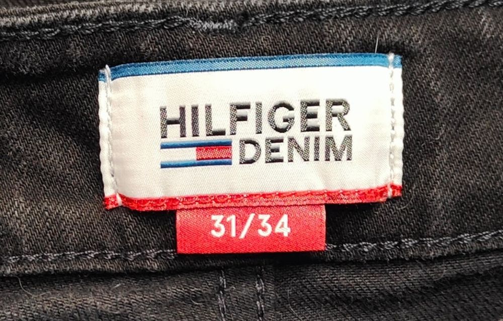 Wr) TOMMY HILFIGER DENIM oryginalne spodnie jeansowe Roz.31/34