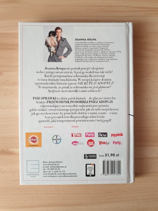 Książka psie sprawki joanna krupa przwodnik