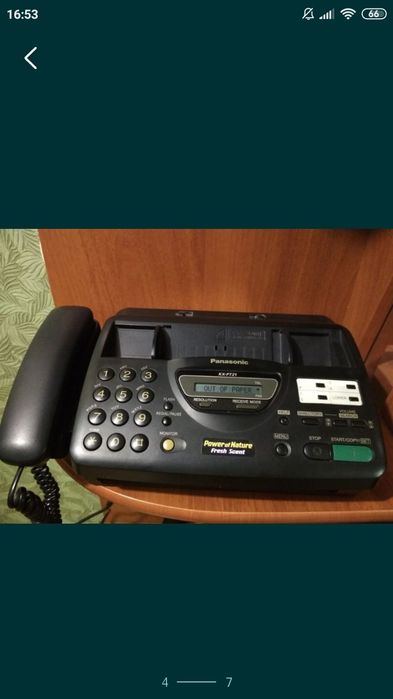 Продам телефони Panasonic один радіо,другий факс.