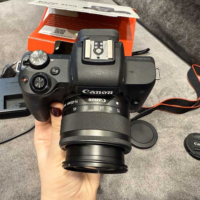Фотоапарат Canon EOS M50 Mark II body Black (4728C002)