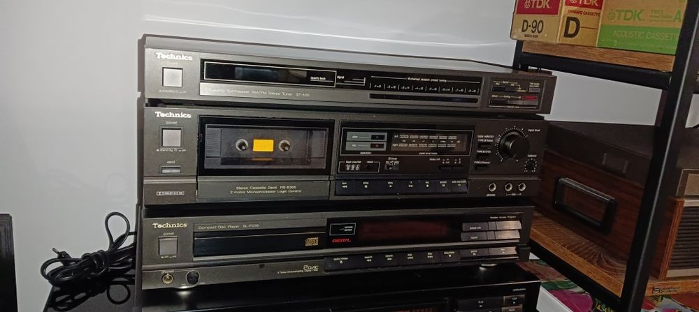 Technics deck i tuner super stan