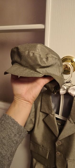 Ubranko do chrztu dla chłopca stan idealny garnitur bucik 62