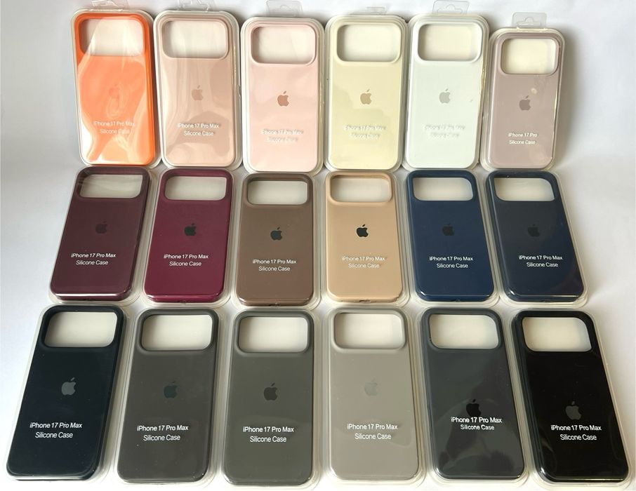 Silicone Case iPhone 17PRO 17 PRO MAX чехол на айфон 17 про макс