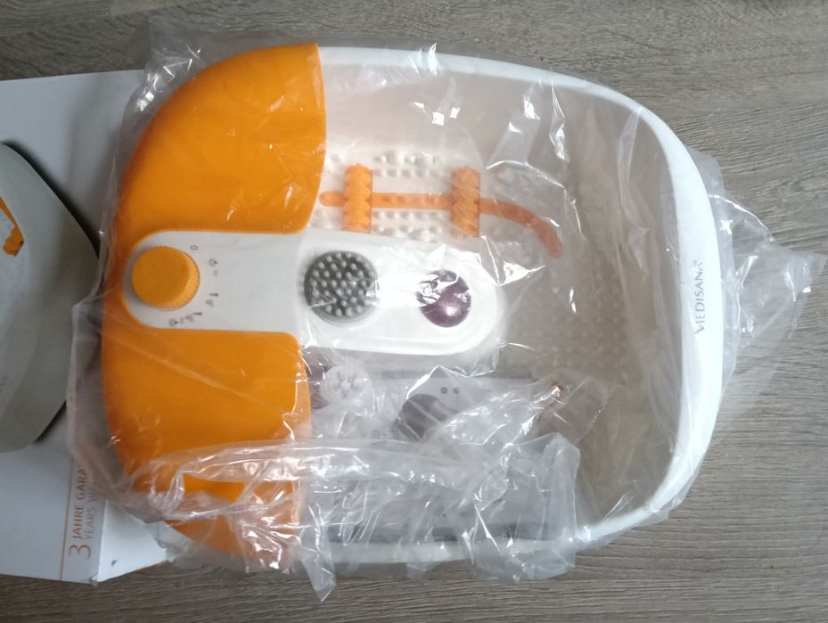 JAK NOWY masażer do stóp Medisana (foot spa).
