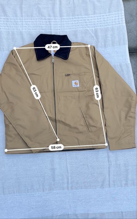 Casaco Carhartt Detroit Camel tamanho L