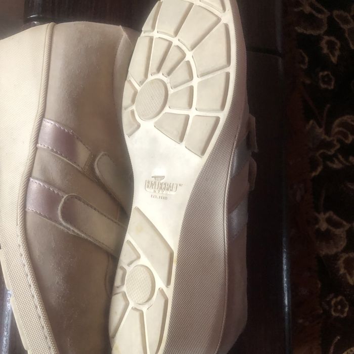 Туфли внутри кожа, верх -замш