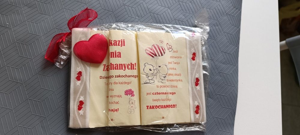 Nowa książeczka Walentynkowa.
