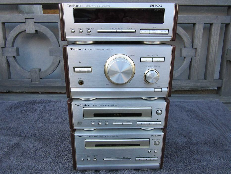 Wieża stereo Technics HD 501 cztery segmenty Made in Japan