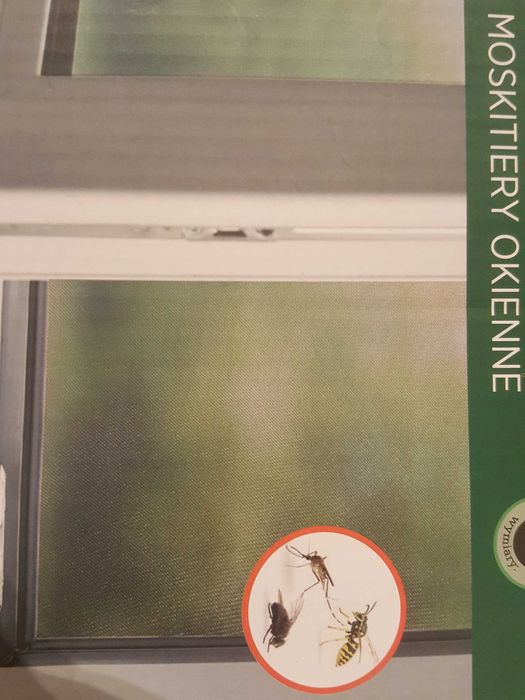 Siatka na Owady / Moskitieria Okienna (Transparentna)