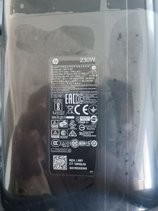 Carregador portátil HP novo