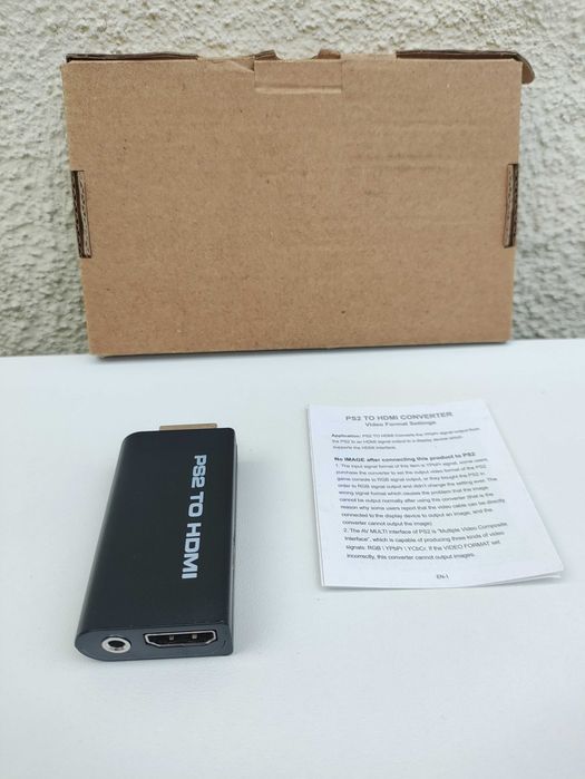 Przejściówka Konwerter Adapter PS2 to HDMI Sony PlayStation 2 do telewizora TV