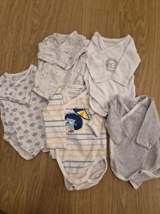 5 x body kopertowe z długim rękawem 62