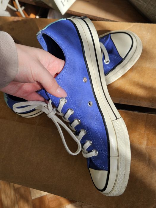 Кеди чоловічі Converse 42 натуральна шкіра замш