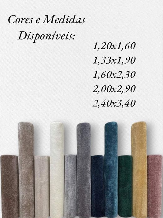 Carpetes, tapetes NOVOS, baratos. Entrega imediata.