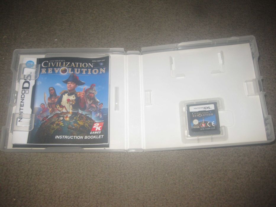 Jogo "Sid Meier`s Civilization Revolution" para Nintendo DS/Completo!