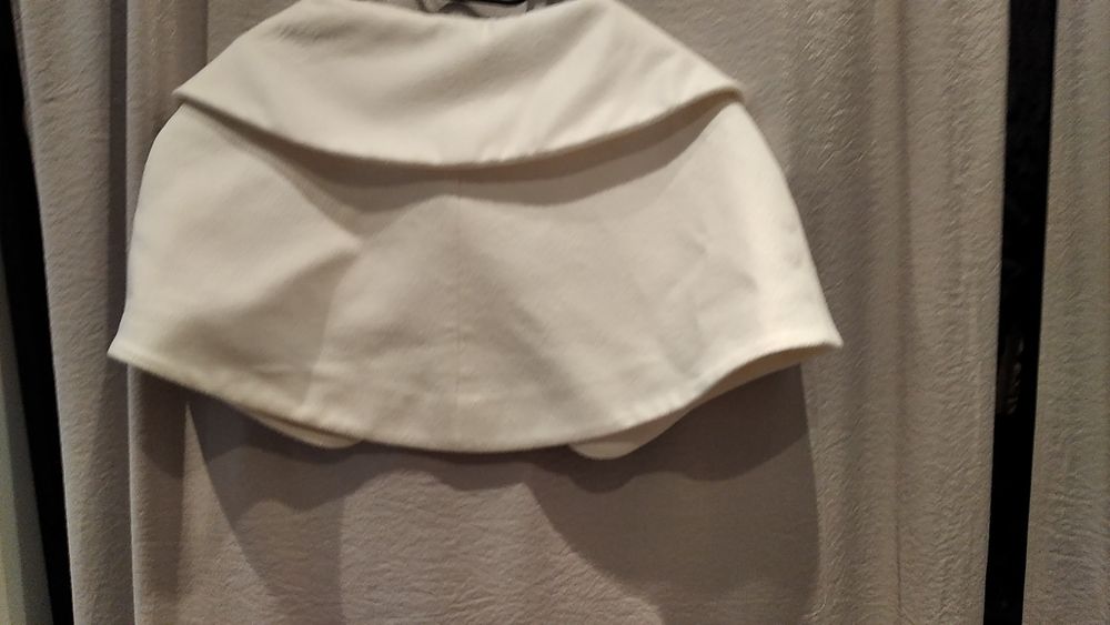 Bolerko ślubne białe