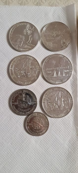 Moedas diversa antigas