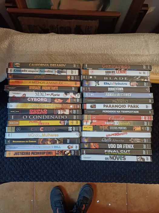 33  dvd's em embalagem original
