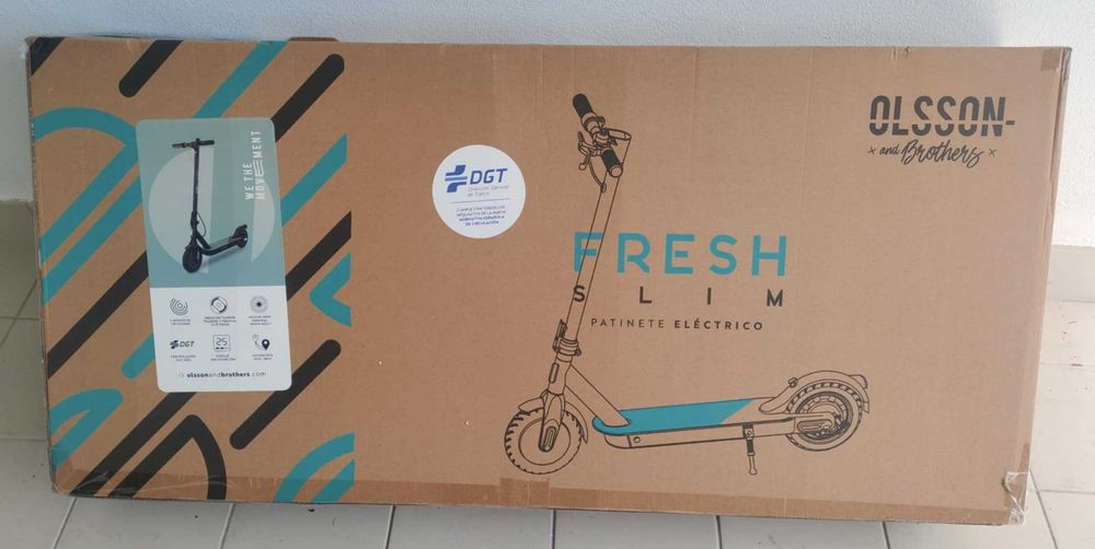Trotinete elétrica Olsson & Brothers Fresh Slim - Nova venda urgênte desocupar