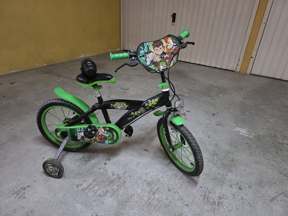 Bicicleta criança ben 10