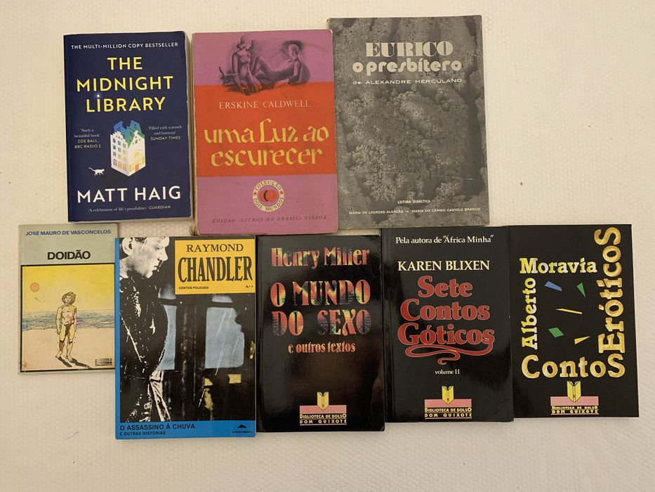 vários livros para jovens e adultos