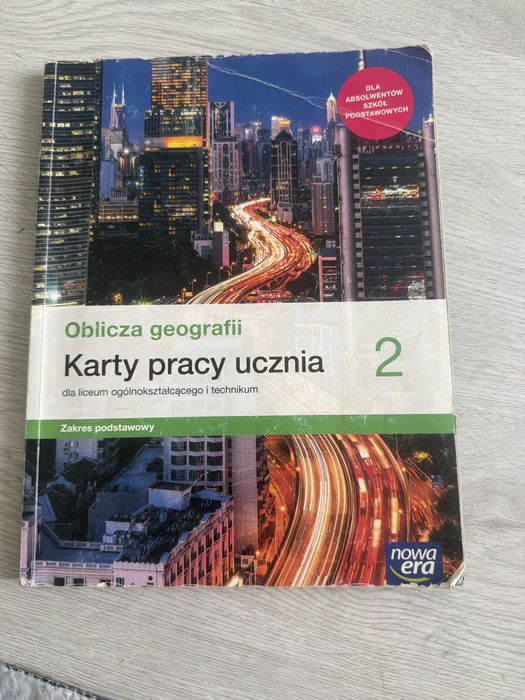 Karty pracy oblicze geografii 2